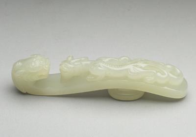 图片[2]-Jade belt hook, Qing dynasty (1644-1911)-China Archive